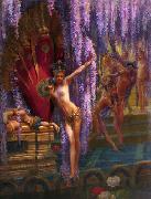 Gaston Saintpierre Exotic Dancers oil painting artist